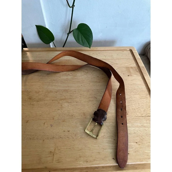 Men’s brass belt - Picture 1 of 7